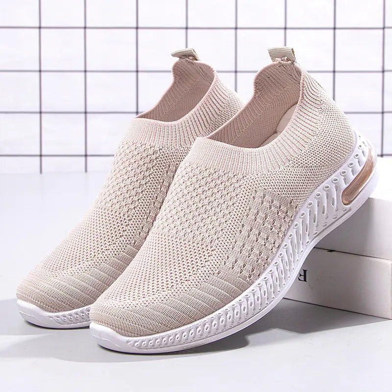 Chic Breathable Women's Slip-Ons