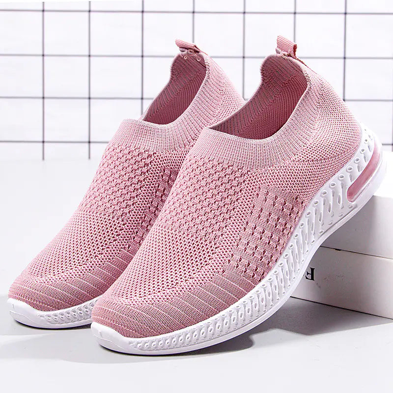 Chic Breathable Women's Slip-Ons