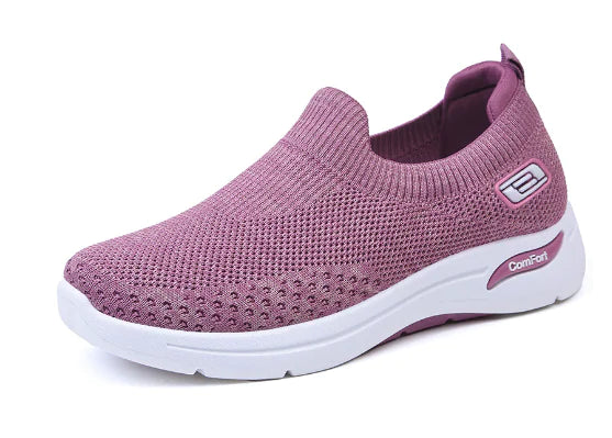 Chic Breathable Women's Slip-Ons
